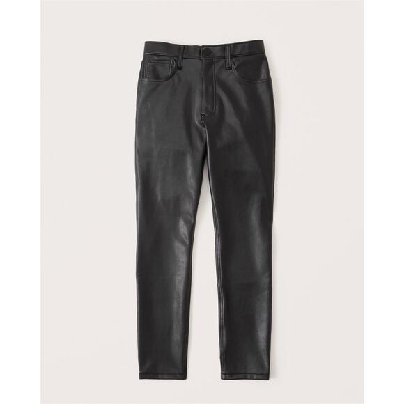 Abercrombie & Fitch Pants - NWOT Albercrombie & Fitch Vegan Leather Skinny Pant Black 28 6